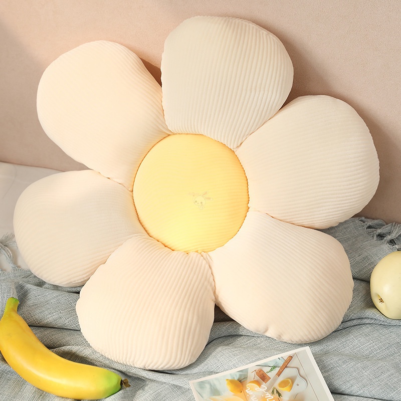 Đệm nhồi bông mềm mại hình dáng bông hoa dễ thương để trang trí cho ghế sofa phòng ngủ phòng khách