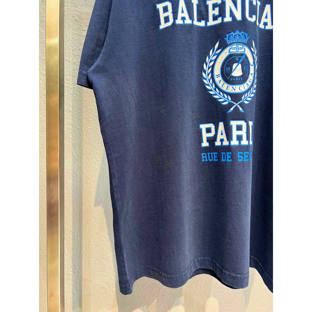 Áo Thun Tay Ngắn In Chữ Tiếng Anh Balenciagat Thời Trang Cho Nam Và Nữ