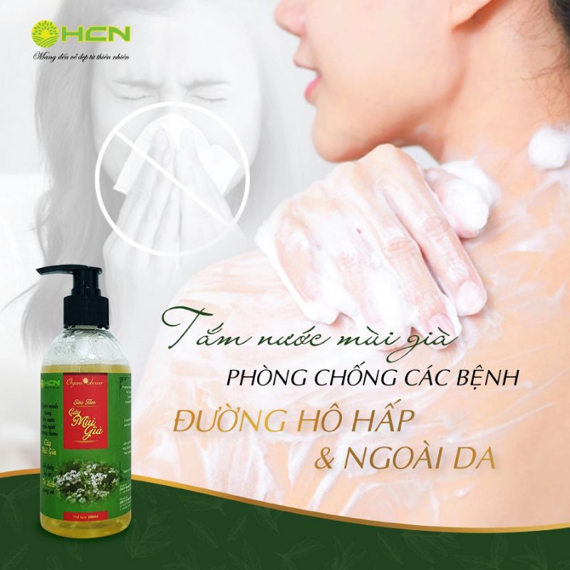 Sữa tắm mùi già HCN 350ml, sữa tắm sạch thơm dịu nhẹ