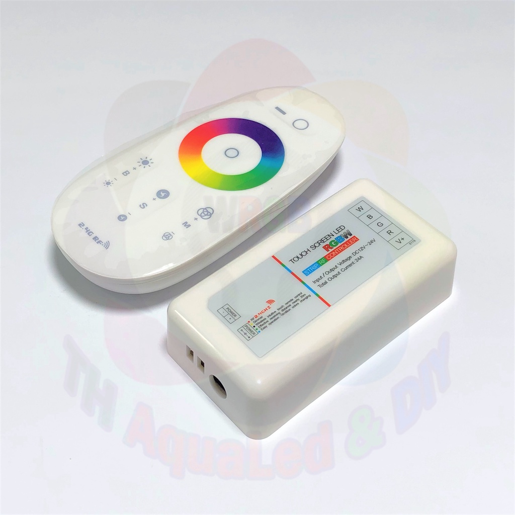 Controller điều khiển 4 kênh WRGB kèm Remote 24A, bộ điều khiển 4 kênh đa năng linh hoạt cho các dòng đèn LED