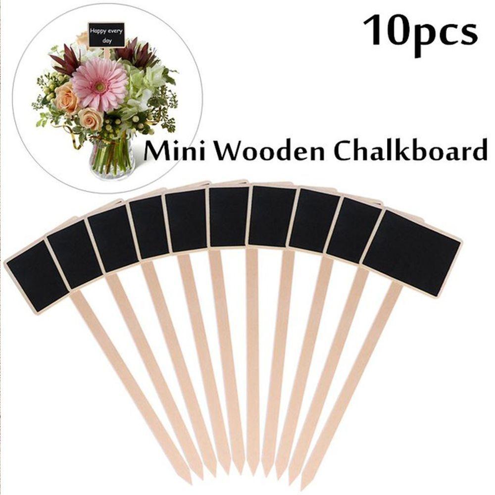 10 Tags Mini Gắn Chậu Cây Trang Trí Nhà Kính / Sân Vườn