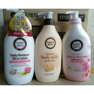 ❤❤Sữa Dưỡng Thể Happy Bath Natural Body