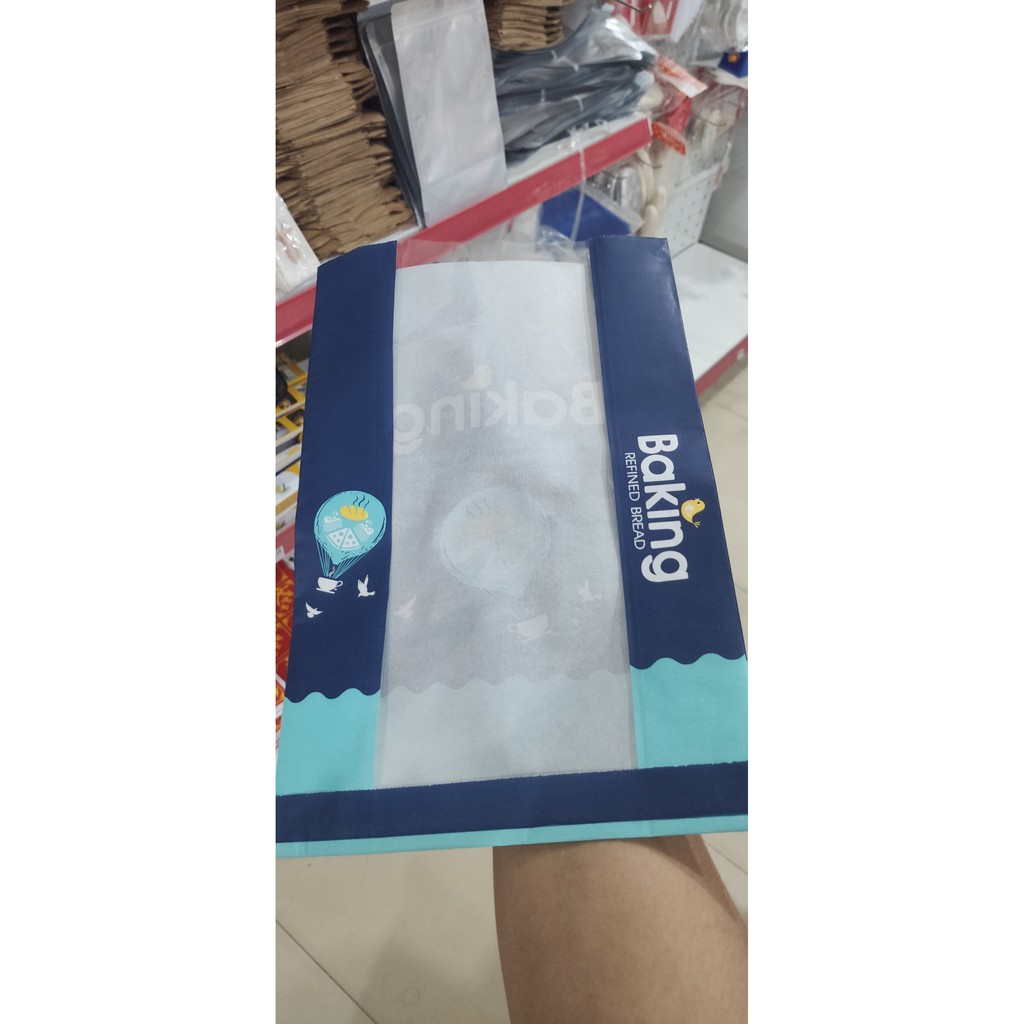 100 túi Bánh Mì Hoa Cúc 450gr Baking (100 túi +-5)   - Tặng 100 Tem