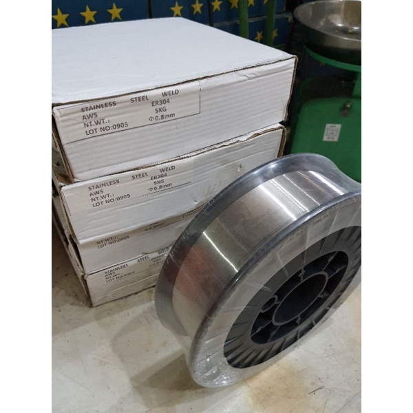 CUỘN DÂY HÀN MIG INOX LOẠI 5KG 304*0.8MM