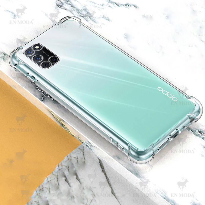 Ốp lưng Oppo A52 / A92 dùng chung dẻo trong lồi 4 góc hạn chế ố vàng