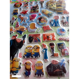 Hình dán sticker 3D Minion
