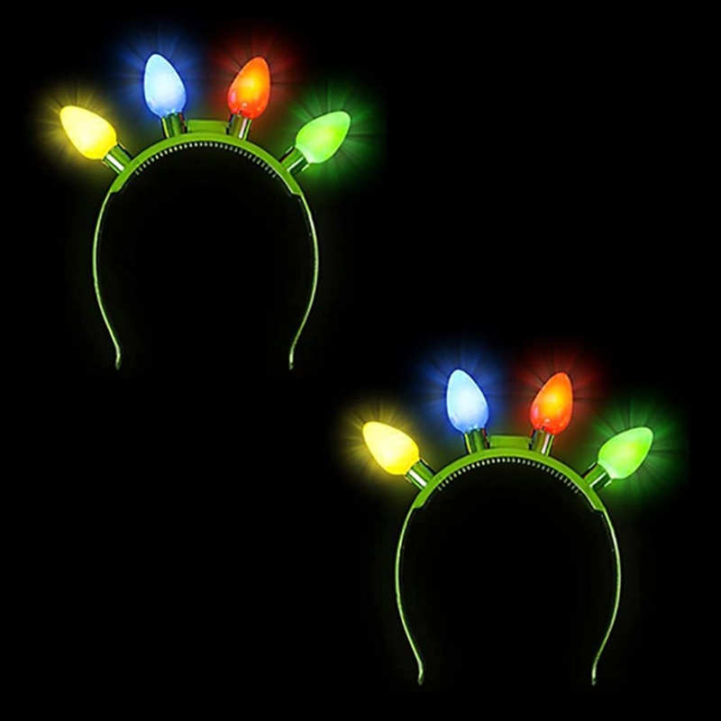 Băng Đô Đèn Led Nhấp Nháy Cho Giáng Sinh