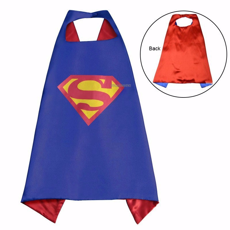 Combo áo choàng siêu nhân kèm mặt nạ và tóc Anna