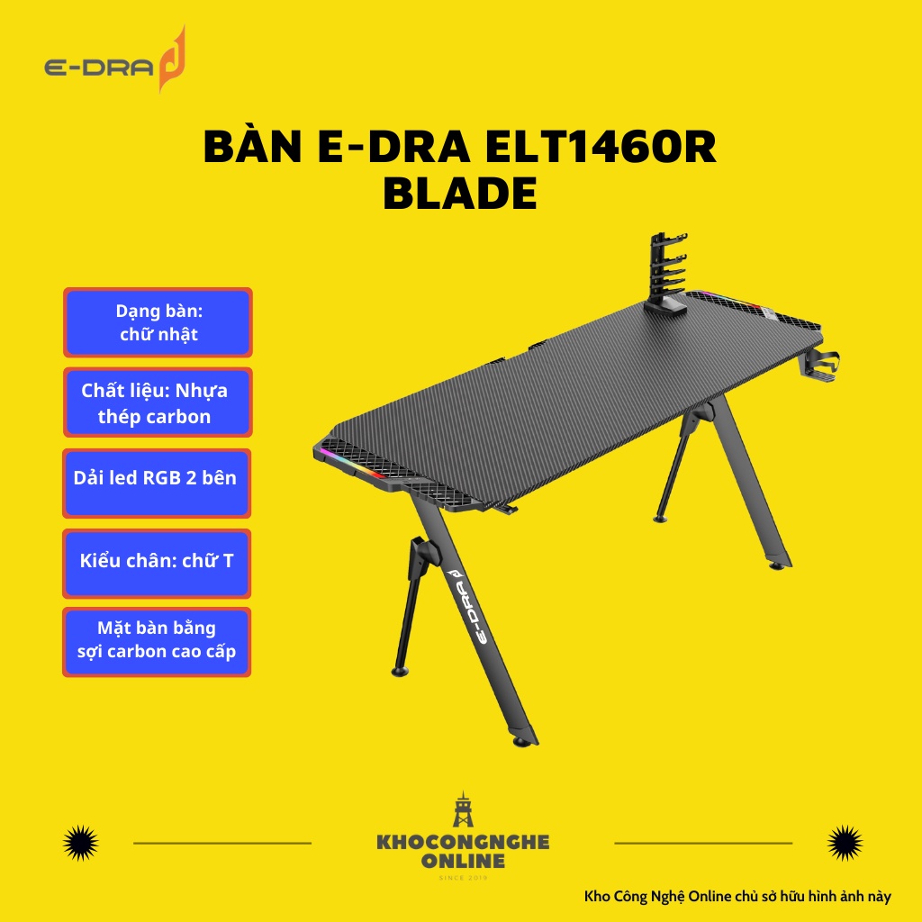 Bàn Chơi Game E-DRA EGT1460R - Blade
