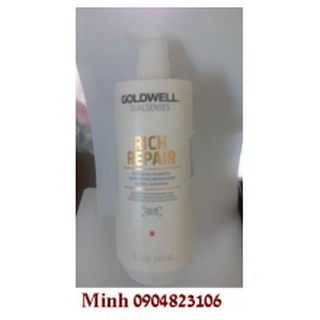 Dầu gội tóc hư Gold Well 1000ml