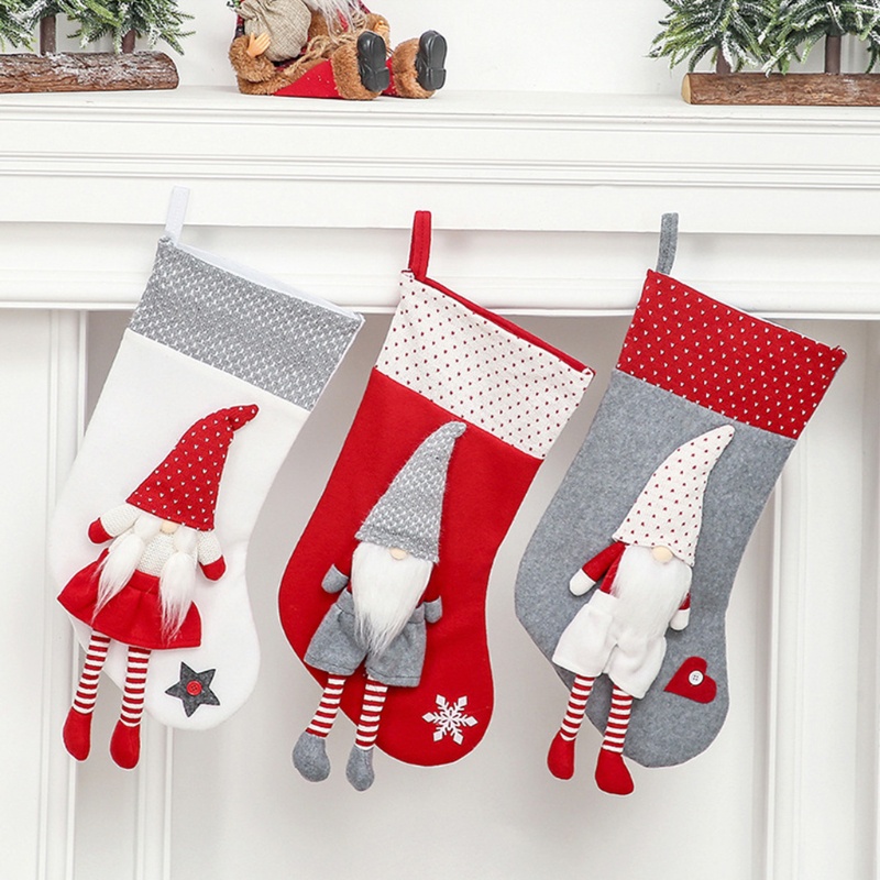 Youyo Vớ Gnome Mềm Mại Trang Trí Nhà Cửa Dịp Giáng Sinh Bất Ngờ