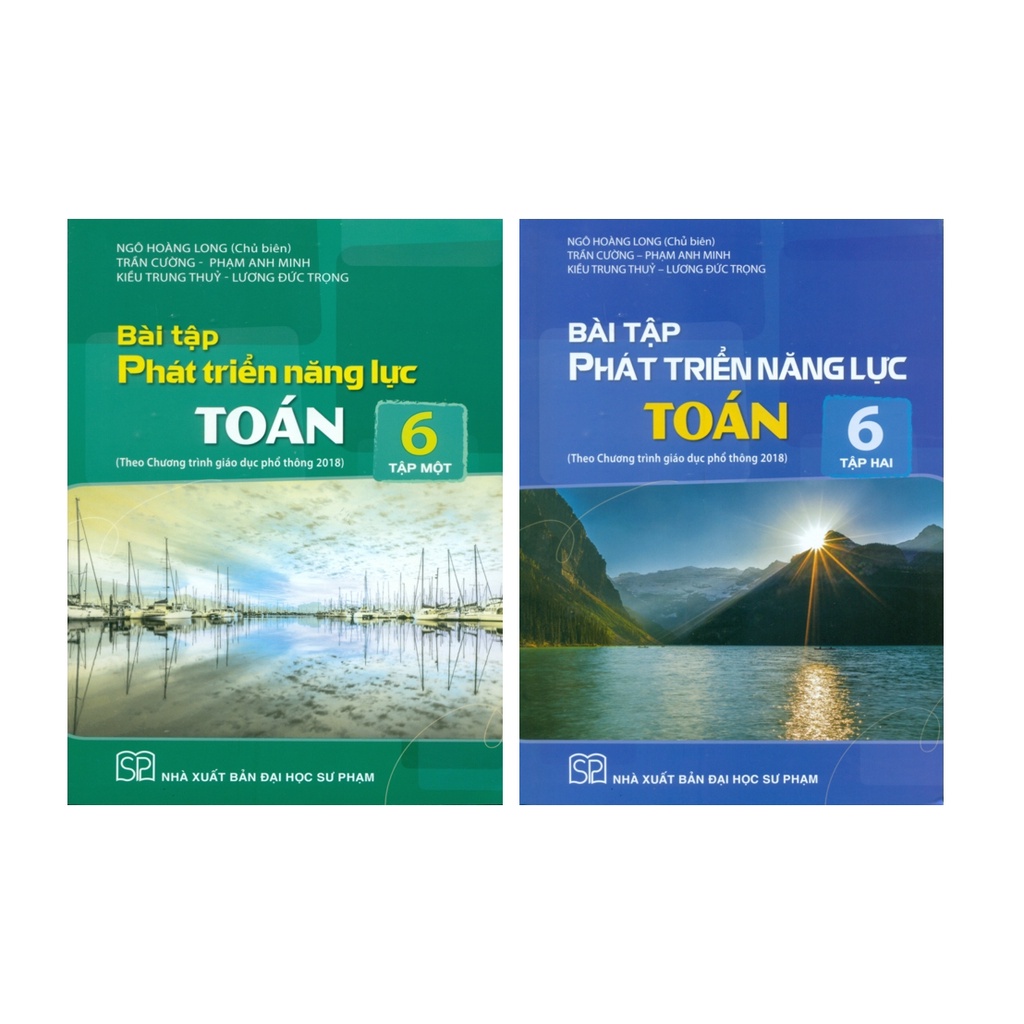 Sách - Bài tập phát triển năng lực toán lớp 6 (Tập 1+Tập 2) Cánh Diều