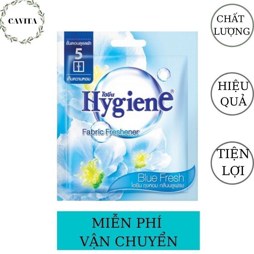 Túi Thơm Đậm Đặc Hygiene Thái Lan CAVITA giúp lưu hương trên quần áo suốt ngày dài, hương thơm nhẹ nhàng, dùn