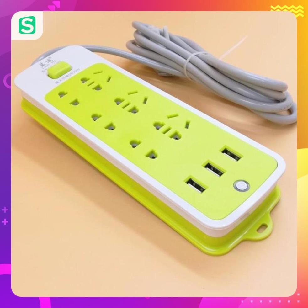 ⚡⚡ Ổ Cắm Điện USB xanh lá - Ổ Cắm Điện Chống Giật Đa Năng ⚡⚡