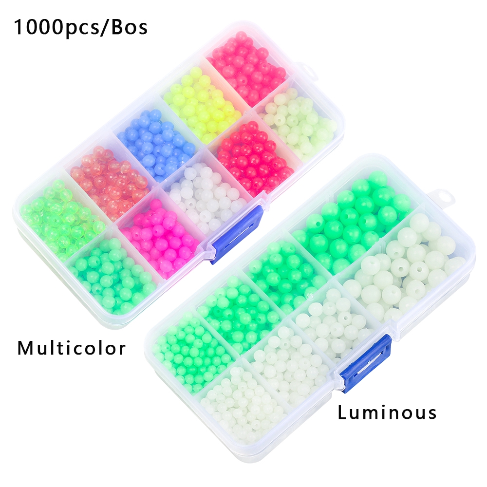 1000 cái nút chặn lưỡi câu nhựa tiện dụng