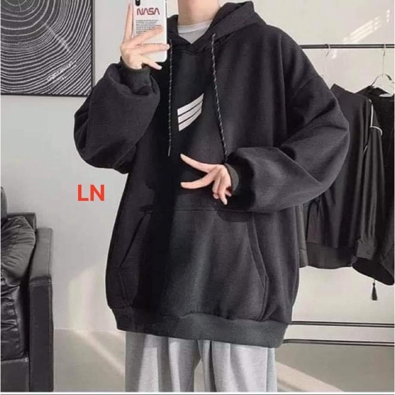 Áo hoodie ba vạch chéo LN11