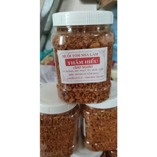 muối tôm bến tre nhà làm