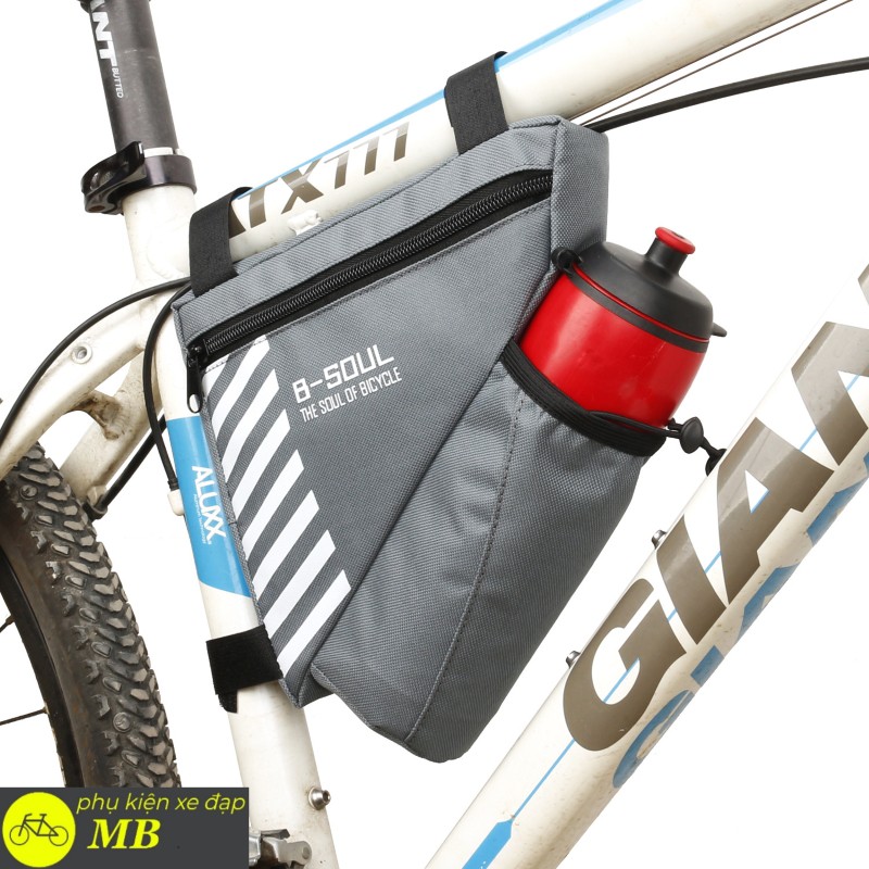 túi treo xe đạp có ngăn đựng bình nước chính hãng BSOUL 02