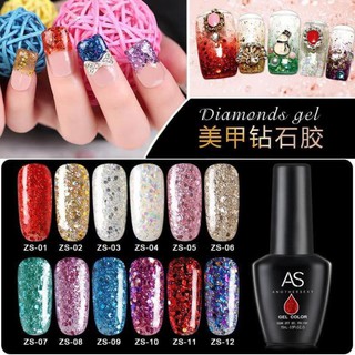[SIEU SALE] Sơn gel As đen chính hãng set ZS chất đặc, mịn, chuẩn màu