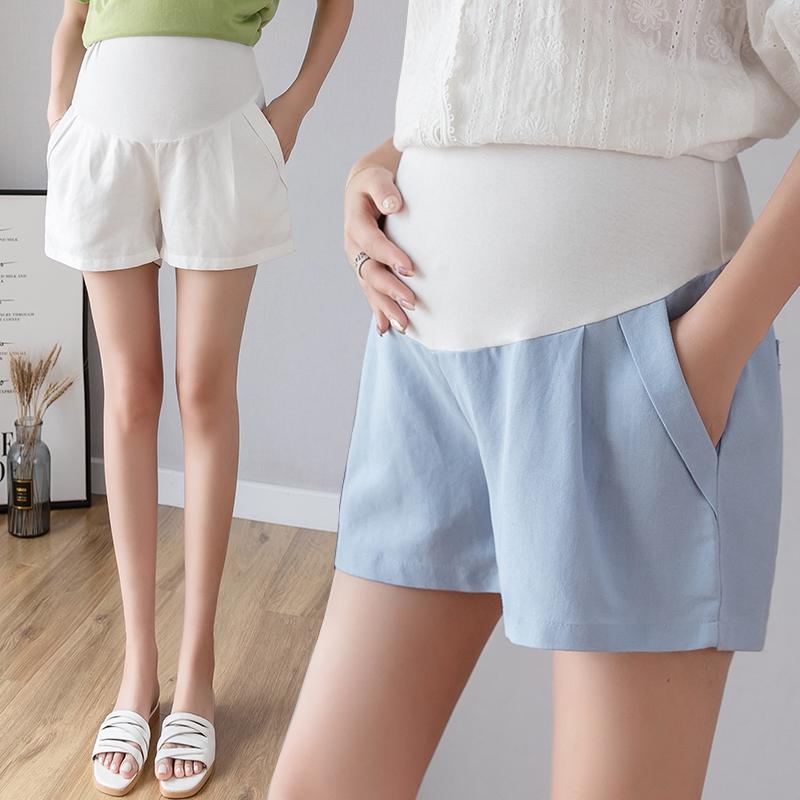 Quần short ống rộng thời trang cho mẹ bầu