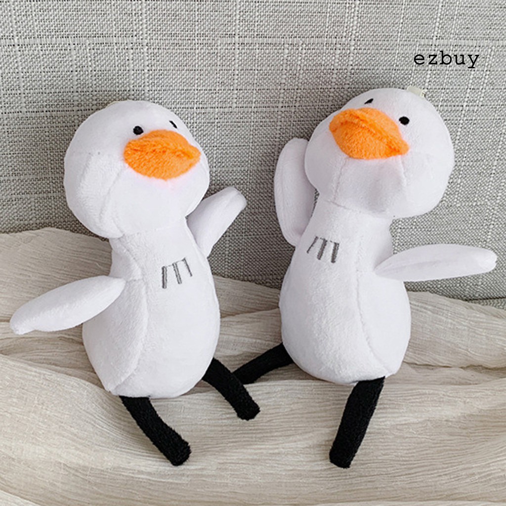 Móc Khóa Vịt Nhồi Bông Dễ Thương