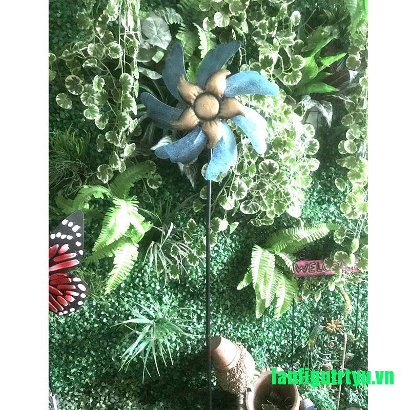 【trtyu】Wind Spinners Windmill Wind Spinner Garden Yard Decoration for Outdoor Yard