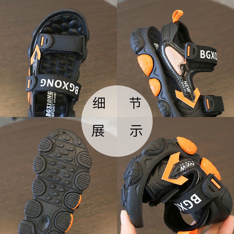 Giày Sandal Đế Mềm Chống Trượt Phong Cách Mới 2022 Cho Bé Trai