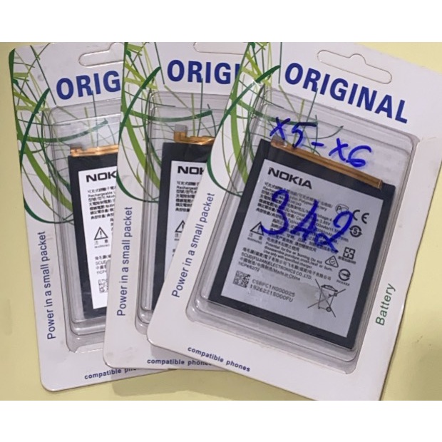 Pin Nokia X6 2018 / Nokia 6.1 Plus ( HE342 ) dung lượng chuẩn giá thợ - linh kiện phong châu