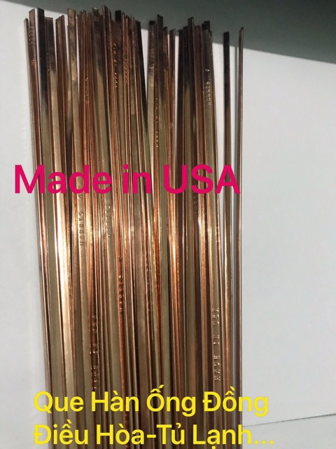 [Giá Gốc ]Combo 10 Que Hàn Ống Đồng Mỹ - Made in USA