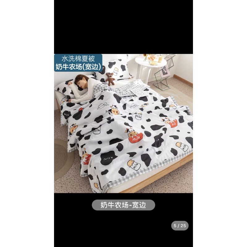Chăn hè cotton Nanjiren cao cấp