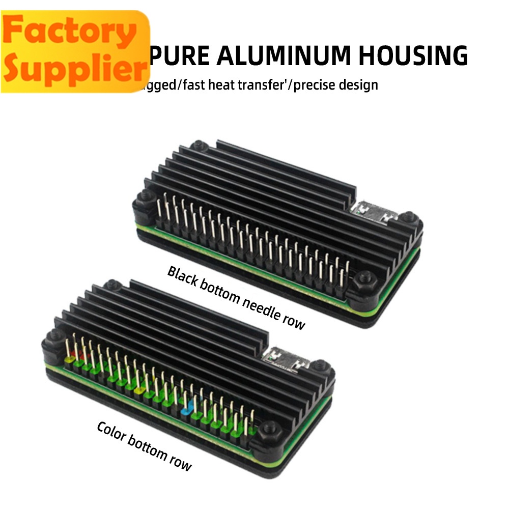 Vỏ bọc mạch gắn PCBFUN bằng nhôm 2W có đầu ghim dành cho Raspberry Pi Zero