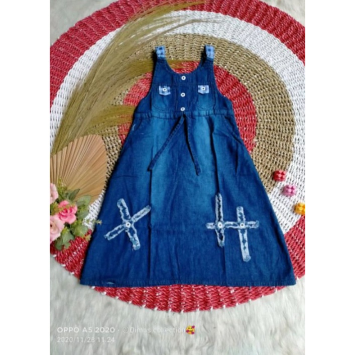Quần yếm jean thời trang cho bé từ 5/10 tuổi