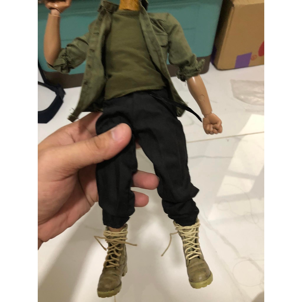 Mô hình custom áo sơ mi, giày booth 1/6 cus - Custom figure