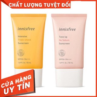 [New 2020] Kem Chống Nắng mặt Innisfree, Chính Hãng, Danh cho tất cả loại da SPF50/PA++++ 50ml