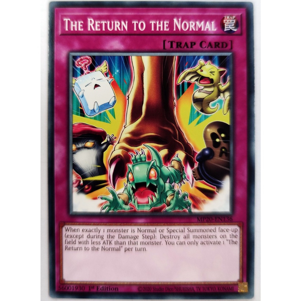 [Thẻ Yugioh] The Return to the Normal |EN| Common