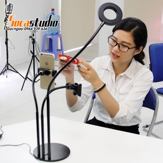 Đèn Led Livestream Bán Hàng 3 Chế Độ Sáng Hỗ Trợ Ánh Sáng Livestream