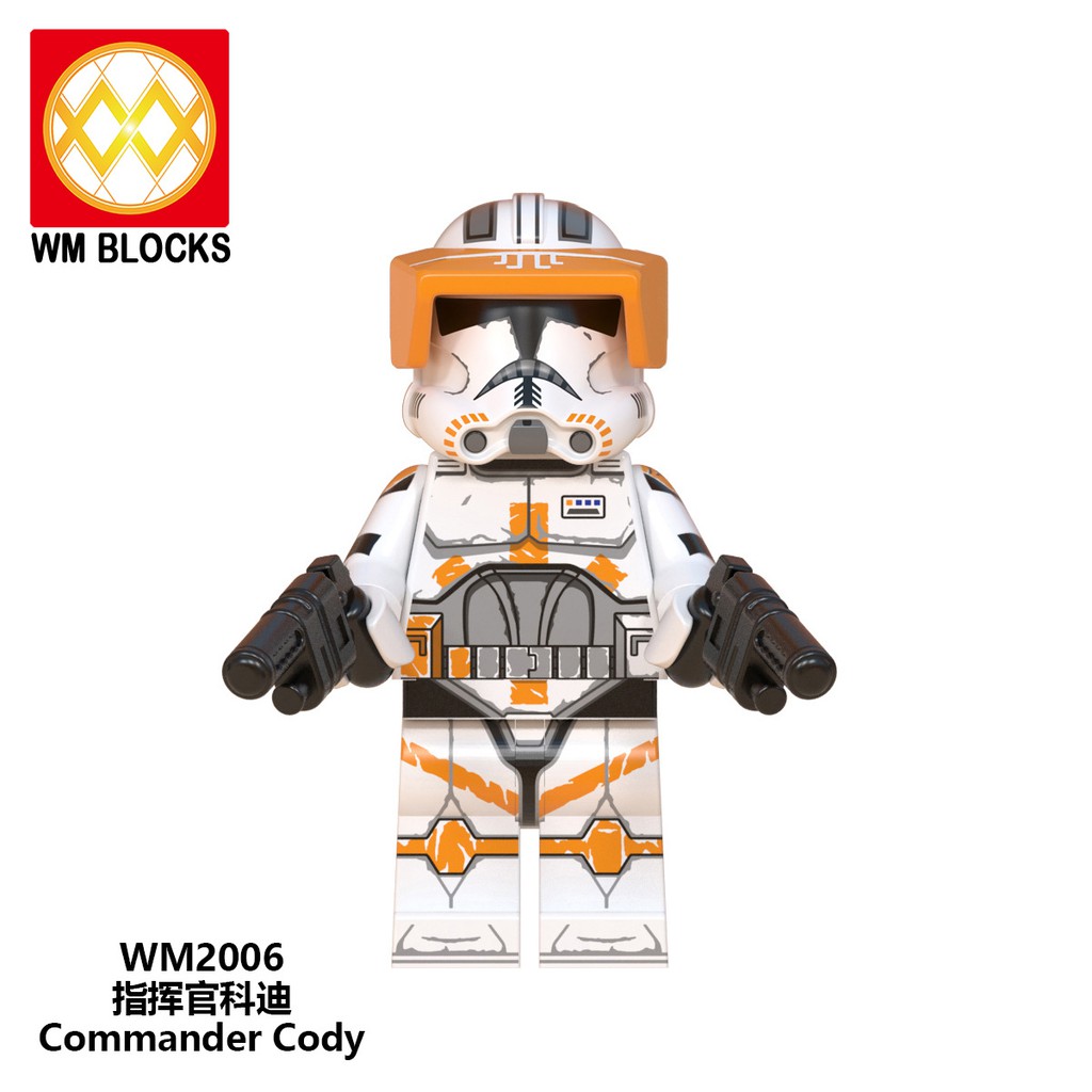 Minifigures Các Mẫu Nhân Vật Clone Force 99 Trooper's Trong Star Wars Mẫu Mới Ra WM6095