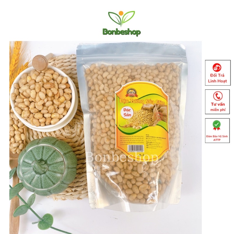 500Gr Đậu nành sấy giòn chính hãng Nuttyone (mẫu mới) (Chất lượng cao)