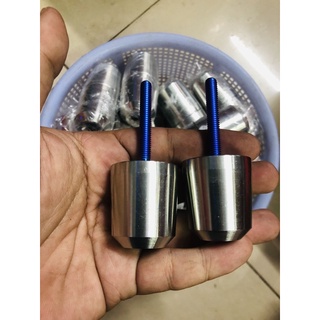 Gù inox 304 cnc đúng size zin cho Satria fi / Raider fi