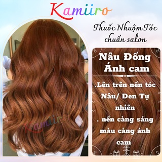 Thuốc nhuộm tóc màu NÂU ĐỒNG ÁNH CAM