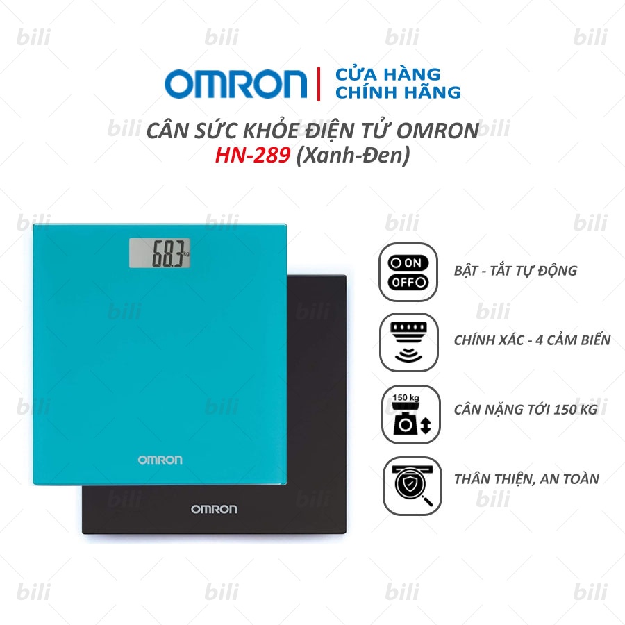 Cân điện tử OMRON HN-289 - Công nghệ Nhật Bản, đơn giản & chính xác