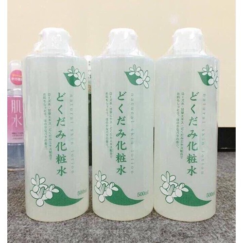 [Có sẵn] Nước hoa hồng Diếp Cá Nhật Bản Dokudami Natural Skin Lotion 500ml (Made in Japan)