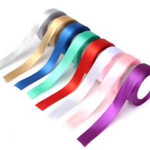 DÂY RUY BĂNG RIBBON LỤA NHIỀU MẦU SIZE 2CM CUỘN 25M