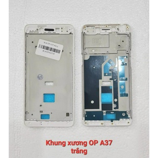 Bộ vỏ Oppo A37 màu gold (gồm vỏ, khung xương trắng, nút bấm )