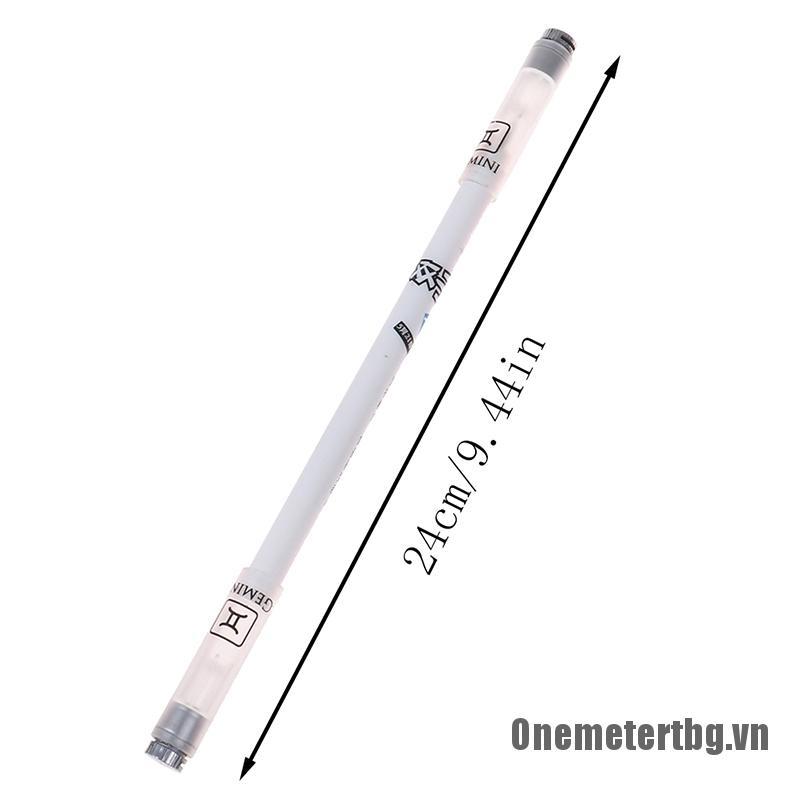 【Onemetertbg】Creative Flash Spinning Pen Rotating Gaming Gel Pens with Light for Student Toy