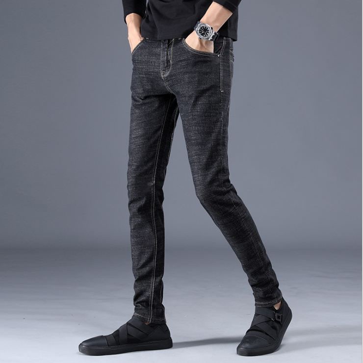 Quần jean nam trơn ⛔FREE SHIP⛔ Quần bò nam dáng côn 3 màu | BigBuy360 - bigbuy360.vn