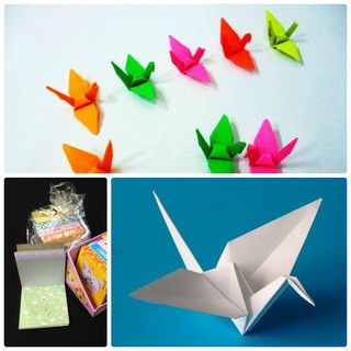 Giấy xếp hạc : 15k / gói / 5 xấp 