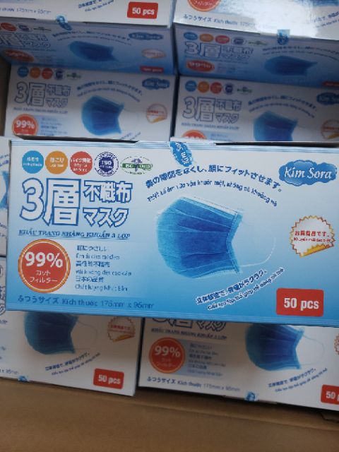 [Chỉ 1k ] Khẩu Trang Y Tế Xuất Nhật Kim Sora (Xanh) | BigBuy360 - bigbuy360.vn