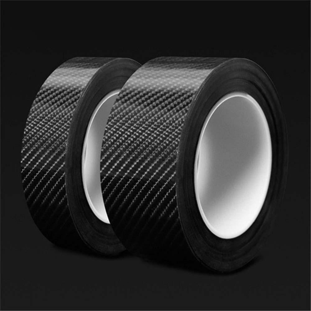 Băng Keo Dán Họa Tiết Sợi Carbon 3D Chống Trầy Cho Cửa Xe Hơi REBUY1 DIY