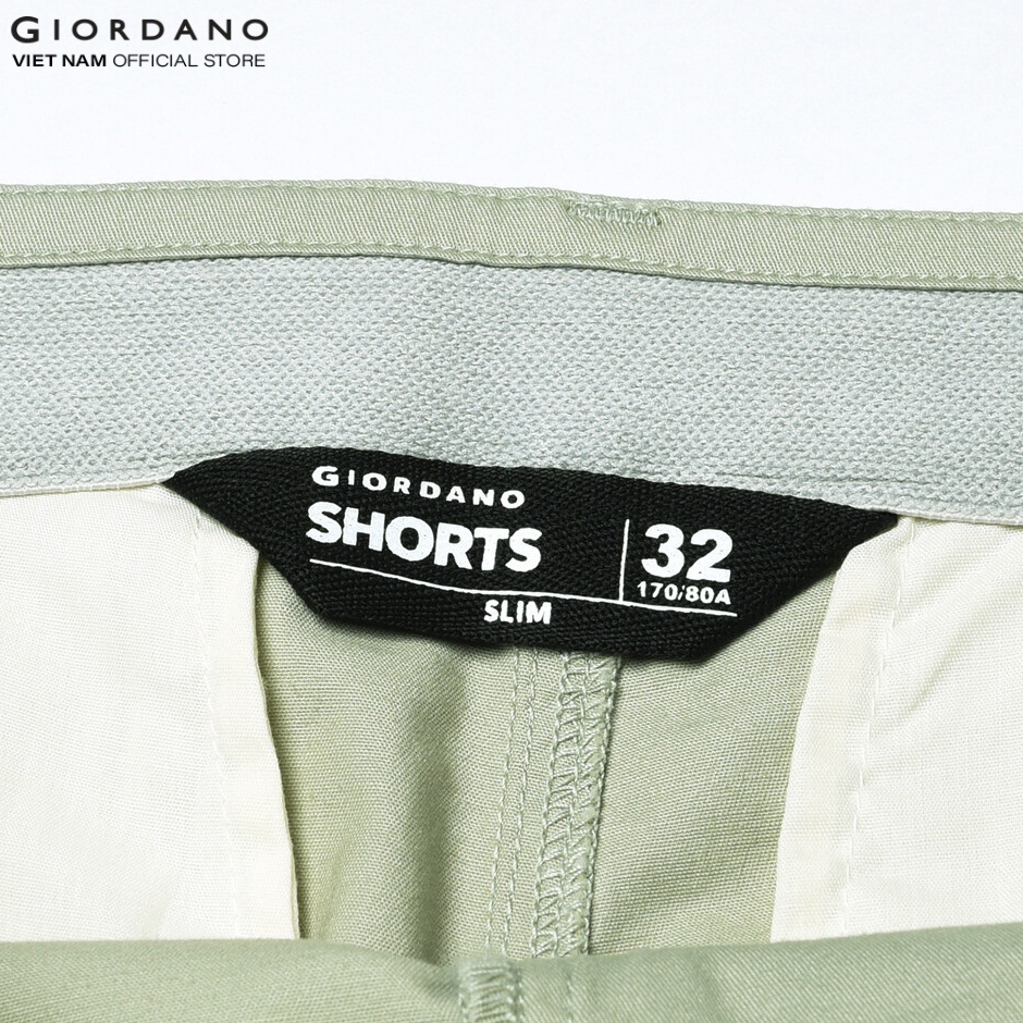 Quần Shorts Kaki Nam Nhiều Màu Giordano 01101202